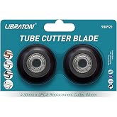 LIBRATON 2PCs Pipe Cutter Replacement Blade for Pipe Cutter | For Cutting Pipes of Aluminum, Copper, PVC, Thin Stainless Steel Tube
