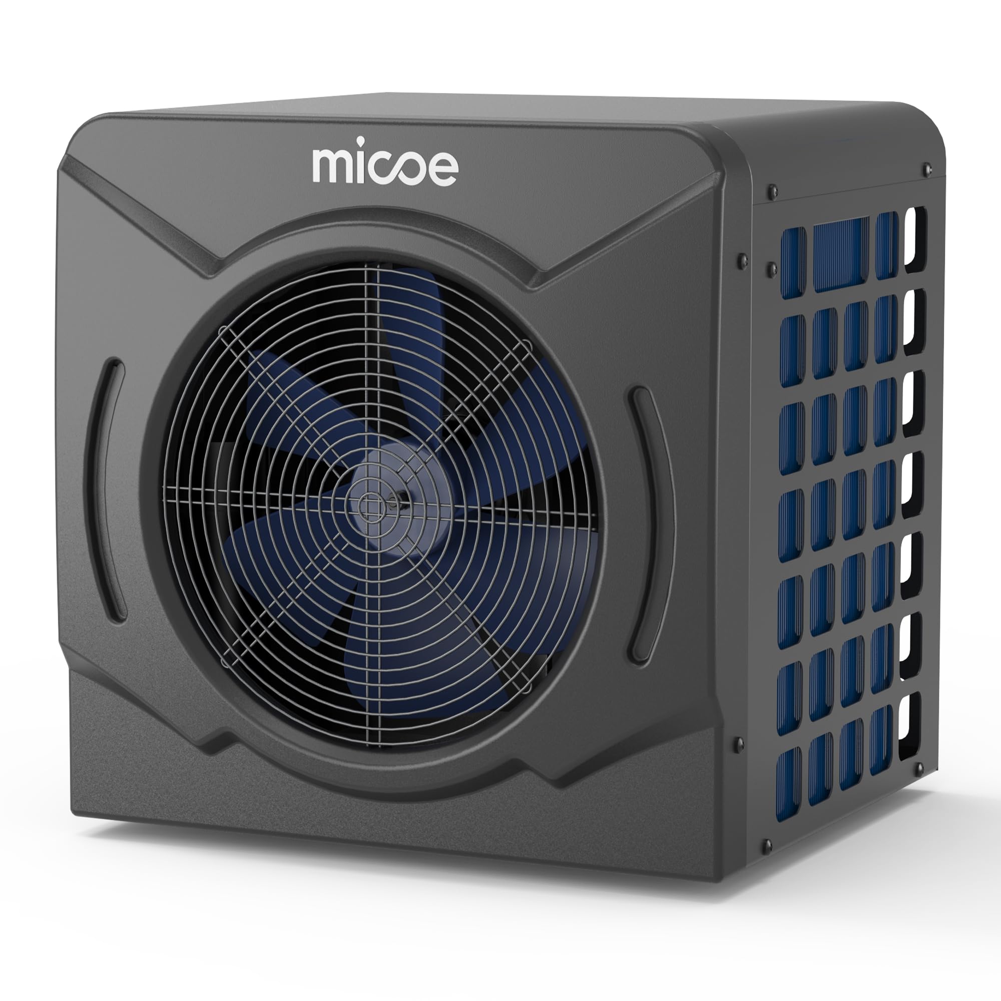 Photo 1 of MICOE 17000 BTU Pool Heater for Above Ground, Swimming Pool Heat Pump Heating or Cooling, Titanium Heat Exchanger?Ultra Quiet 50dB, 120V with Easy Install Kit
