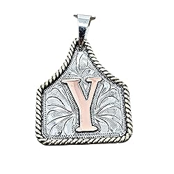 Custom Handmade Cow Tag Western Necklace with