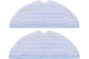 RGkuti Official Original Mop Cloth Pad for Roborock S7 / S7+ / S7 MaxV / S7 MaxV Plus / S7 MaxV Ultra / S7 Pro Ultra / S8 / S8+ Vacuum Cleaner, Reusable and Washable Pad Accessories 2Packs Blue