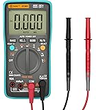Digital Multimeter, Housolution True RMS 8000 Counts Auto-Ranging Digital Multi Tester Volt Amp Ohm Diode & Continuity Test for Households Electricians, Backlight LCD Display - BICE