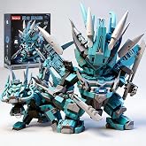 kececo Dragon Mecha Building Set, 2 in 1 Transformable Dragon Robot Toy for Kids &amp; Teens Ages 8+