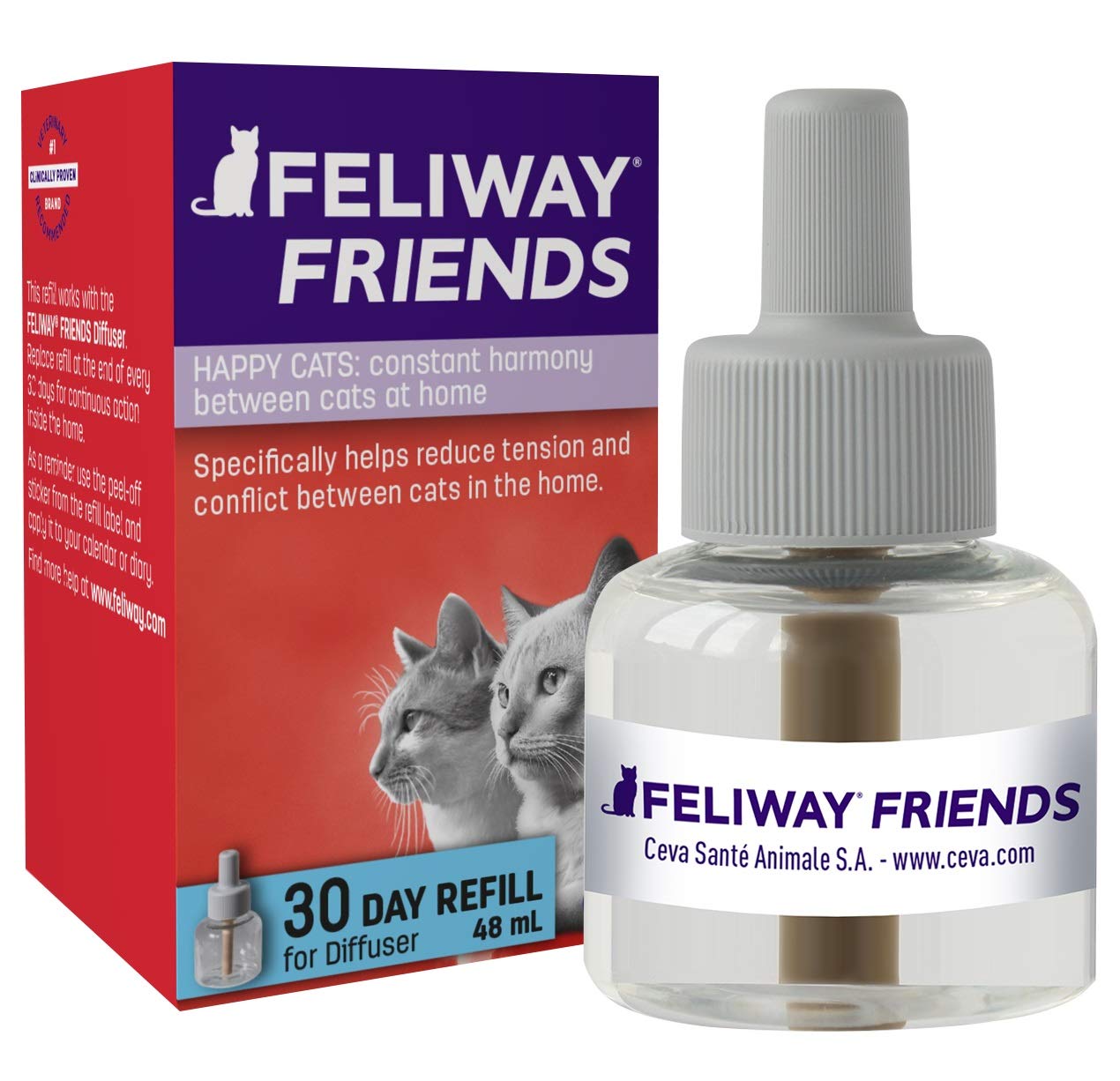 Cat Calming Plugin Refill Diffuser Anxiety Scared Cats Kitten Cat Pet