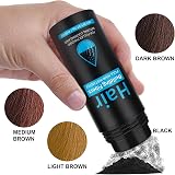 Pegciz Hair Fibres Dark Brown for Thinning Hair, 15 Sec Concealment view 4