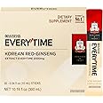 JUNG KWAN JANG Everytime Korean Red Ginseng Extract 2,000mg - Adaptogen Energy Drink, Liquid Stick Supplements with Propolis - Energy Boost & Immune Support, Caffeine Free (30 Sticks, 0.34 fl oz)