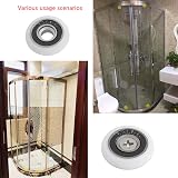 Lemiyoo 12 Sets Shower Door Wheels Rollers Replacement 23mm 25mm Curved Runners view 5