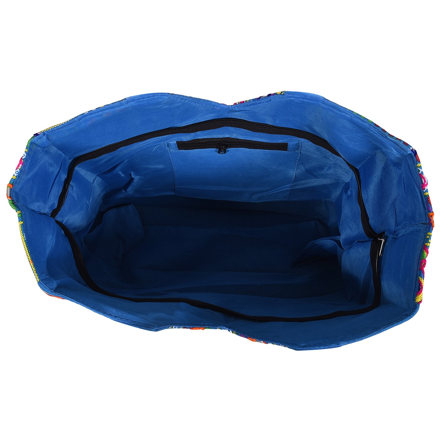 craft trade multicolour rajasthani print party wear totes