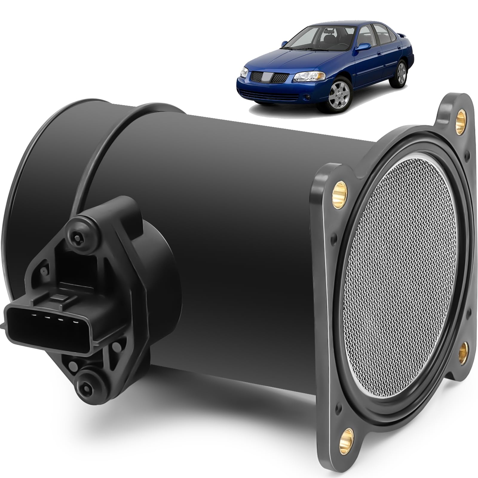 Photo 1 of 0280218154 Maf Sensors, Mass Air Flow Sensor for 2000-2001 Nissan Maxima/2002-2003 Altima/2001-2005 Sentra/2000-2002 Infiniti G20/2000-2001 I30 Sensor MAF