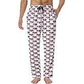 Men's Pajama Pants Sleep Pajama Pant Novelty Lounge Pants Lounge PJ Bottoms with Elastic Waist Nightwear Gifts for Men