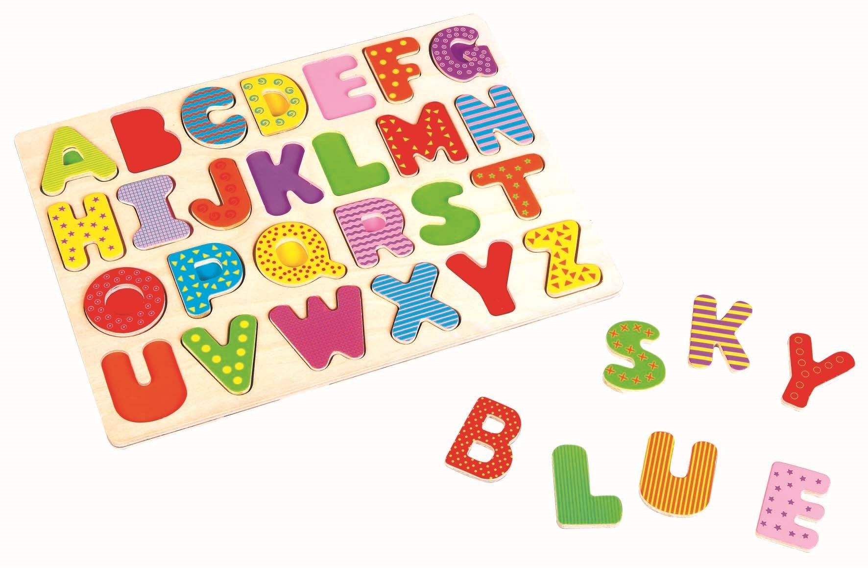 Lelin Alphabets for Kids - Uppercase Alphabets Board Educational Learning tool for Children
