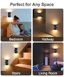 2 Pack LED Motion Sensor Night Light