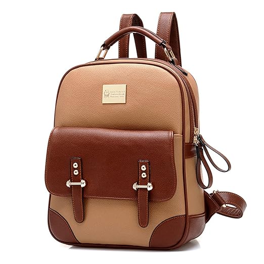 title=TinkSky Pelle Vintage zaino coreano Preppy Style studentessa zaino