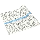 Tattoo Aftercare Waterproof Bandages, 8 Inch x 2.2 Yard- Transparent Stretch Adhesive Shield Bandage, Tattoo Supply Wrap Second Skin Clear Dressing Film for Swimming Showering