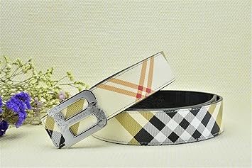 burberry belt silver