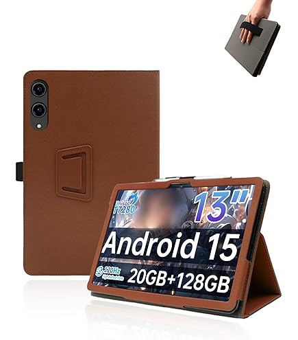 TECLAST Tablet 13 inch, T65 Android 15 Tablet 20GB+128GB,120hz