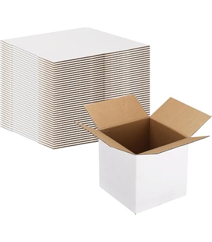 EcoSwift Packing Boxes 75 Pack - 9x6x3 EcoSwift Cardboard Moving Boxes Corrugated Shipping Box 1064985