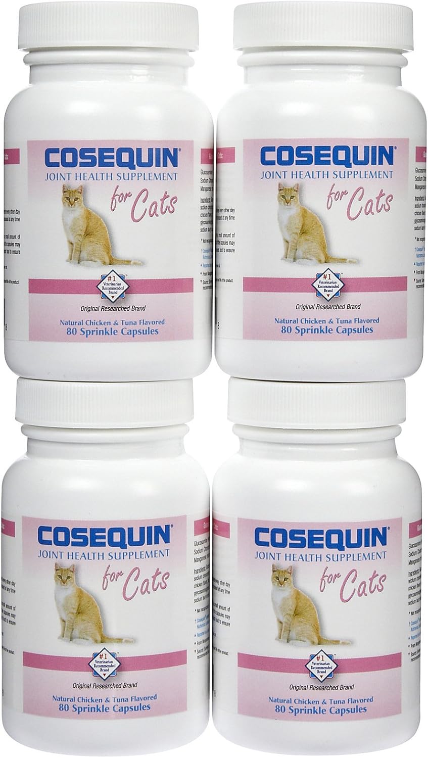 Nutramax Cosequin 80 Sprinkle Capsules for Cats : Pet Bone And Joint Supplements : Pet Supplies