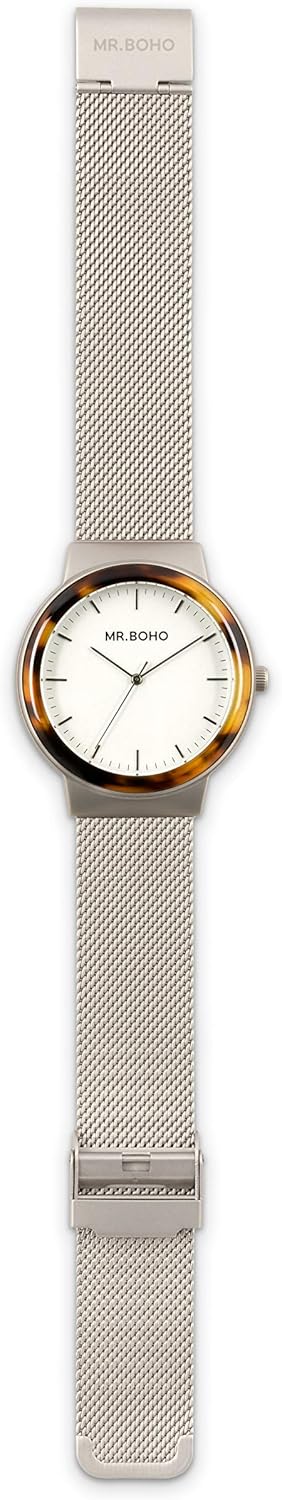 MR. BOHO Reloj Analógico para Adultos Unisex de Cuarzo con ...