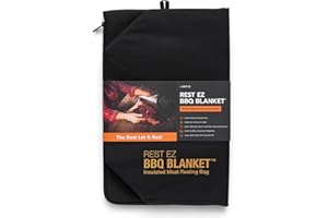 DRIP EZ Rest EZ BBQ Blanket® - Insulated Meat Resting Bag for Moisture Retention and Tender BBQ - Heavy-Duty with Wide Mouth Design for Briskets, Pork Shoulders, Steaks