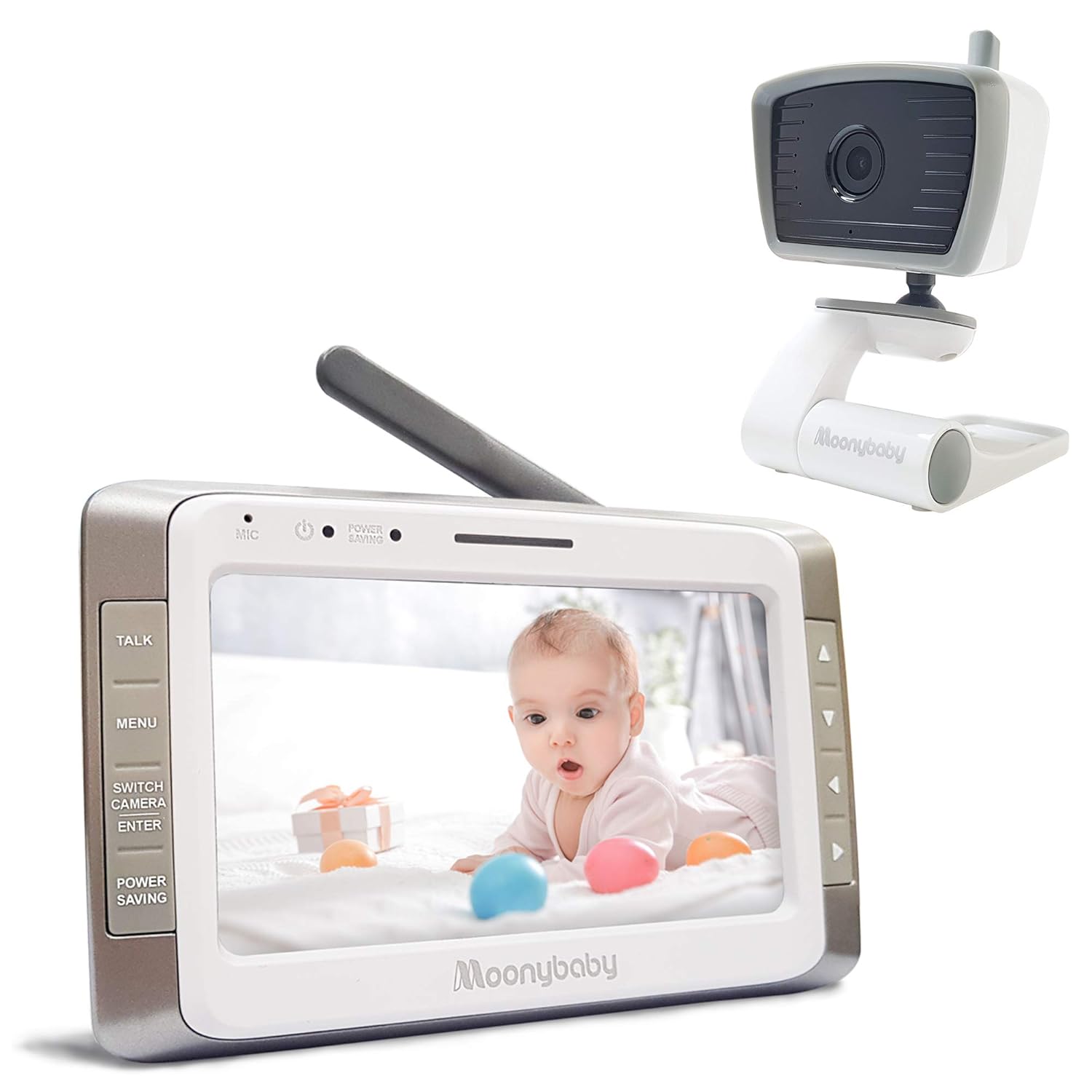 non wifi video baby monitor