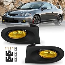 Spec-D Tuning 2LH-RSX02JM-RS Black Headlight (02-04 Acura Rsx