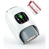 FadFun Hand Massager with Heat and Compression,Hand Massage for Hot and Cold Therapy Relief, Wrist Massager for Arthritis and Carpal Tunnel Relief,6 Modes and 6 Intensity Levels,Gifts for Mom Dad