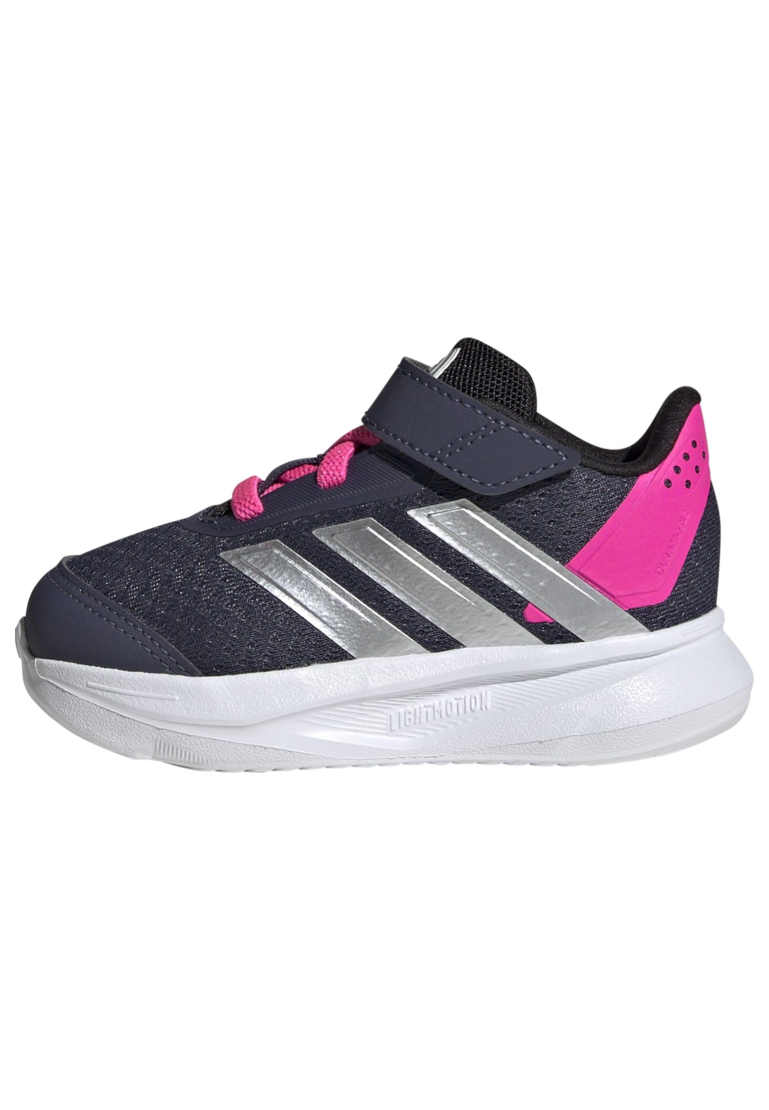 adidas Unisex Baby Duramo SL2 Shoes Infants, Shadow Navy/Silver met./Lucid pink, 19 EU