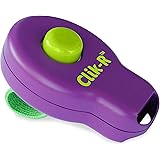 PetSafe Clik-R Dog Training Clicker - Positive Behavior Reinforcer for Pets - All Ages Puppy and Adult Dogs - Use to Reward a