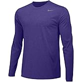 Nike Men's Team Legend Long Sleeve Training Top - Court Purple/Cool Grey - 727980-545 - SZ. Small