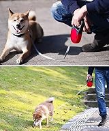 CFMOUR Retractable Dog Lead 5m 20kg Red Heavy-Duty Extendable Leash view 6