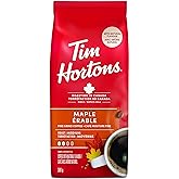 Tim Hortons Maple, Fine Grind Coffee, Medium Roast, 300g Bag