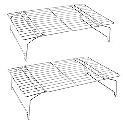 P&P CHEF Cooling Rack Set of 2, 2-Tier Stackable