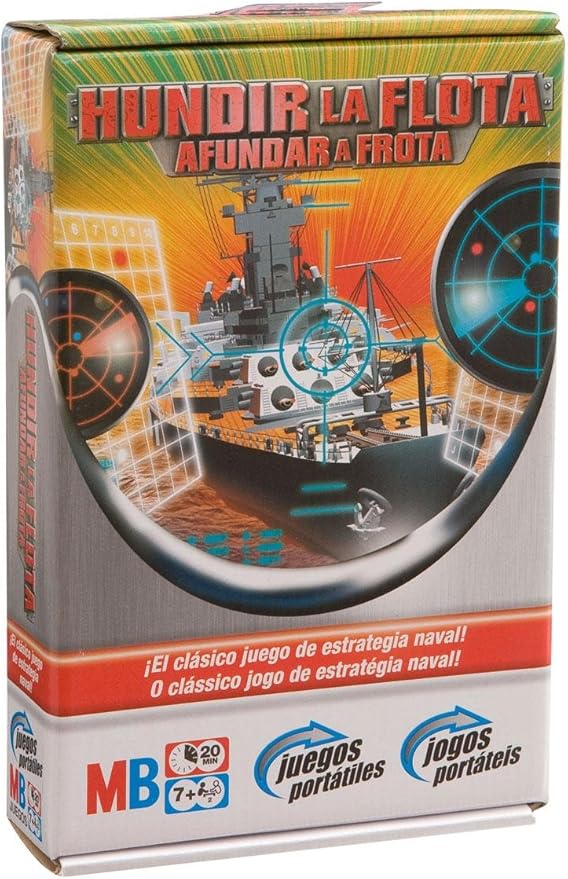 M.B. Juegos Viaje Hundir la Flota Viaje: Amazon.es: Juguetes y juegos