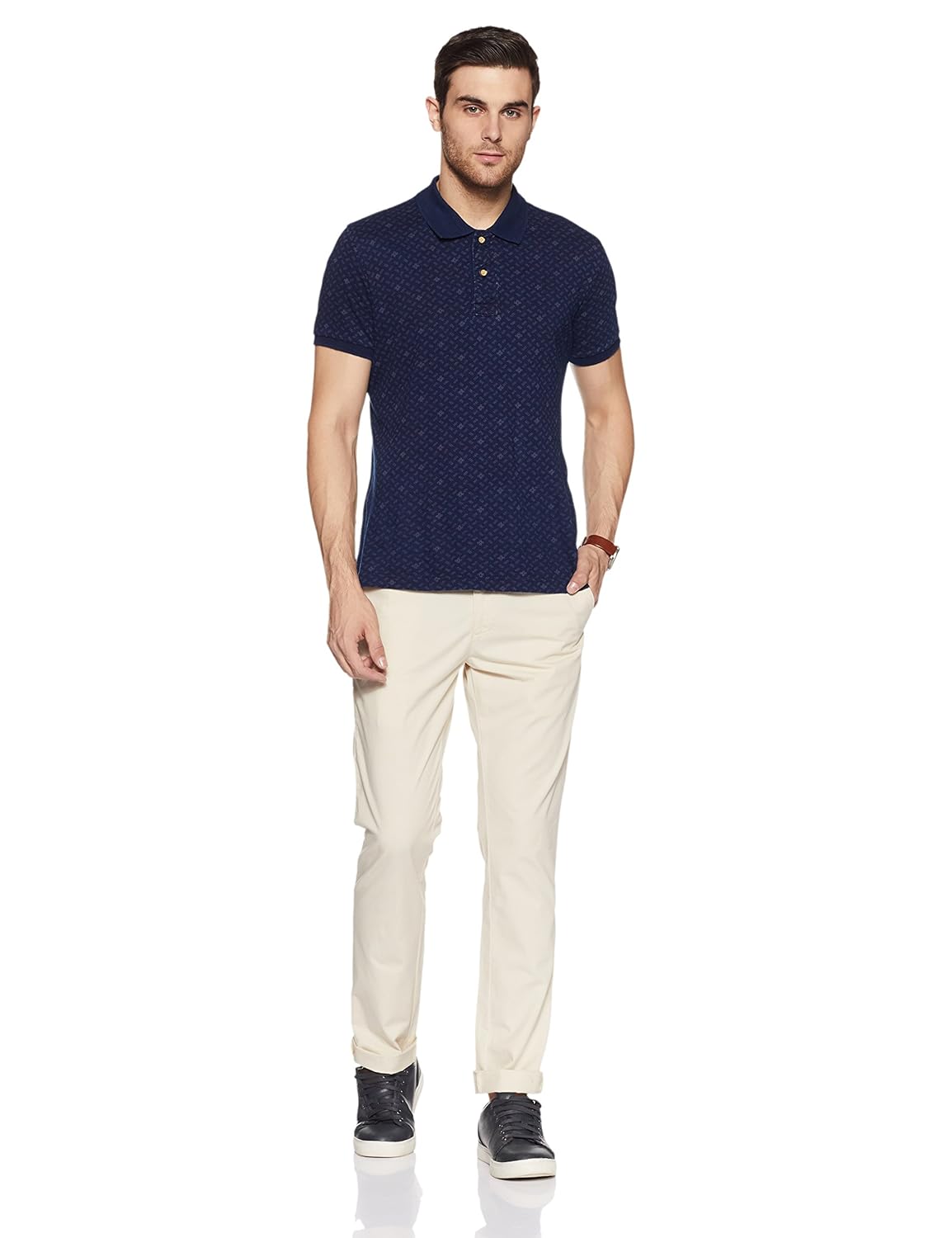 symbol amazon brand men's chino casual trousers