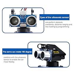 KEYESTUDIO Smart Car Robot,4WD Programmable DIY