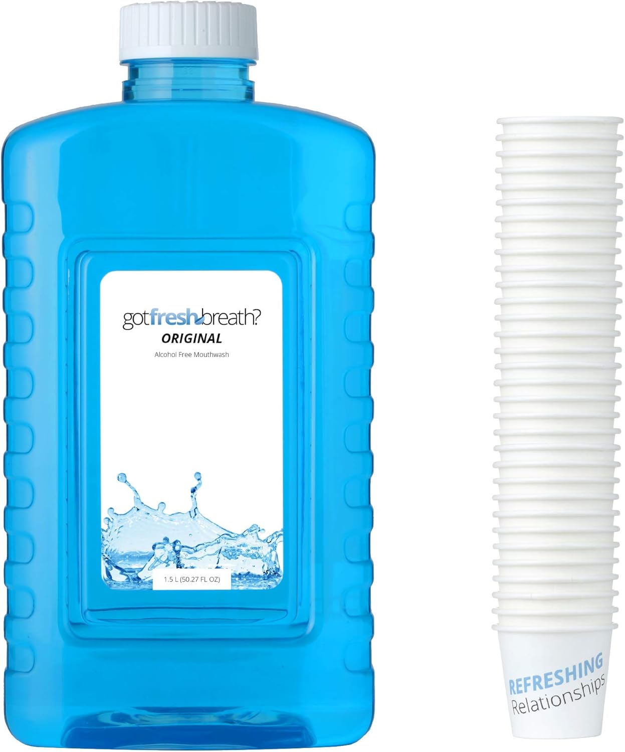 Auto Mouthwash Case (Original Flavor) 6 Bottles + Cups