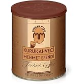 Kurukahveci Mehmet Efendi Turkish Coffee, Medium Roast for Cezve, 8.8 oz | 100% Arabica, Extra Fine Grind for Cezve and Ibrik, Rich Aroma, Vegan, Gluten Free, Roasted in Istanbul Since 1871