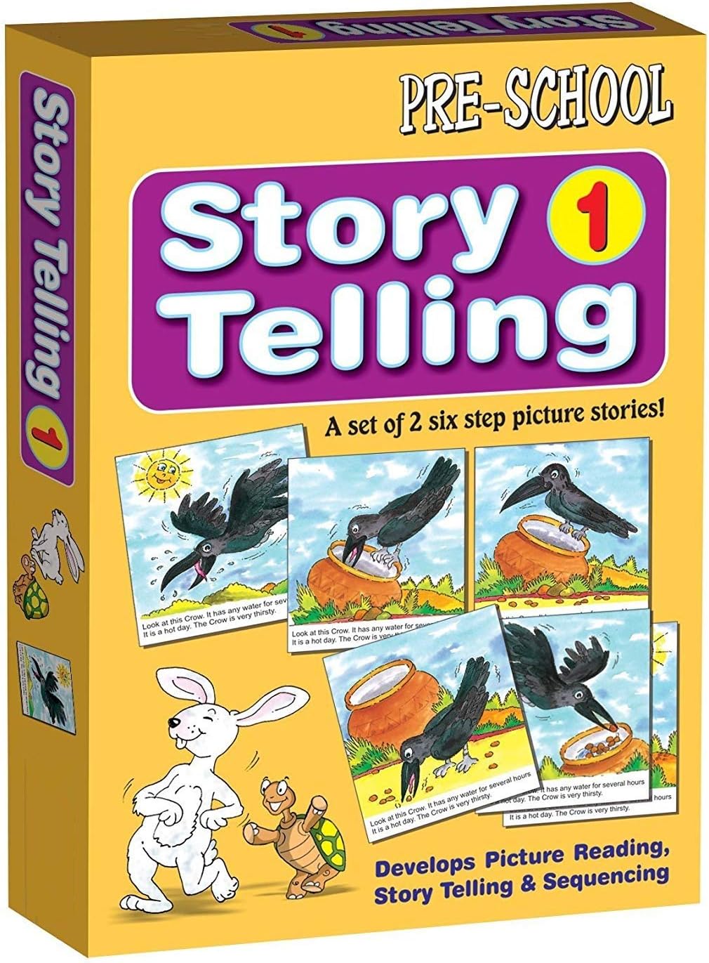 Skyzal Learning and Educational 0612 Story Telling Step-by-Step - 1 (6 Steps)