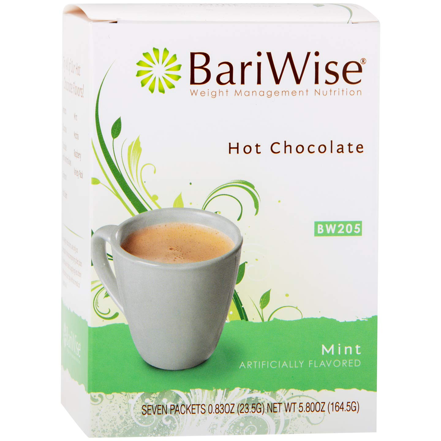 BariWise High Protein Hot Cocoa Instant LowCarb, Low Calorie Hot Chocolate Mix
