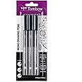 Tombow 66403 MONO Drawing Pen, 3-Pack. Create Precise, Detailed Drawings with Three Tip Sizes – 01, 03 and 05