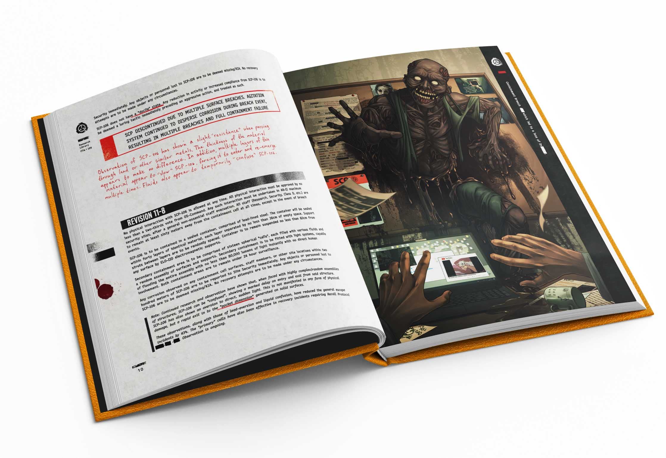 Mua SCP Foundation Artbook Adventure Book - Amazon Edition Slipcase Set -  Adventure Book SCP Notebook Chapter Books - Black, Yellow and Red Volumes  trên Amazon Mỹ chính hãng 2026 | Fado