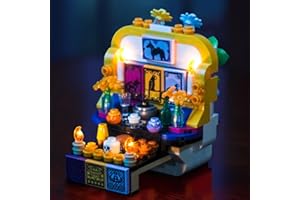 BRICKSHINING LED Lighting Compatible with Lego Altar of The Dead 40811, Light Kit Compatible with Lego 40811,NOT Included The Model - JUST Lights
