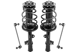 AEAGLE Front Strut Assembly & Sway Bar Links for 2008-2013 Toyota Highlander, Shock Absorbers Replace 172484 172483 4PCS