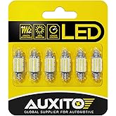 AUXITO DE3175 6418 LED Bulbs 3175 6411 Bulb White 6500K 4014 Chipsets 31mm 36mm Festoon Bulb Bright LED Replace for Car Inter