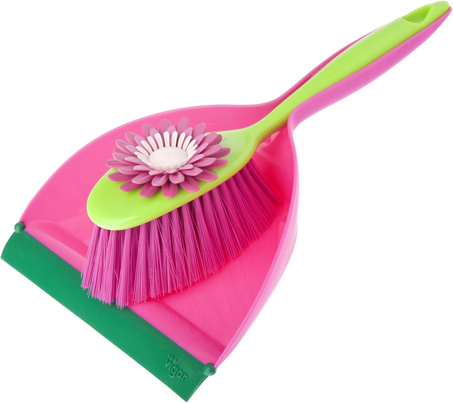 VIGAR 3004/1 Dustpan and Brush Pink Amazon.co.uk Kitchen & Home