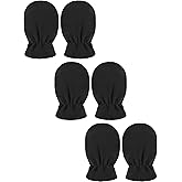 SATINIOR 3 Pairs Baby and Toddler Winter Mittens Kids Fleece Warm Mittens for Baby Boy Girl