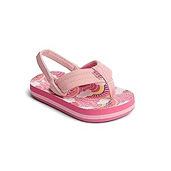 REEF Kids Girls Sandals, Little Ahi, Rainbows And