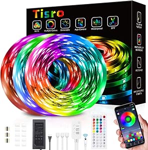 Waterproof Led Strip Lights for Bedroom 50 Feet