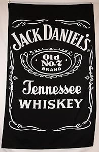 Jack Daniel's Old No.7 Sour Mash Whiskey Flag 5' X 3' Deluxe Vertical Banner
