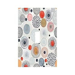 Xuejiaku Decorative Switch Plate Covers Abstract